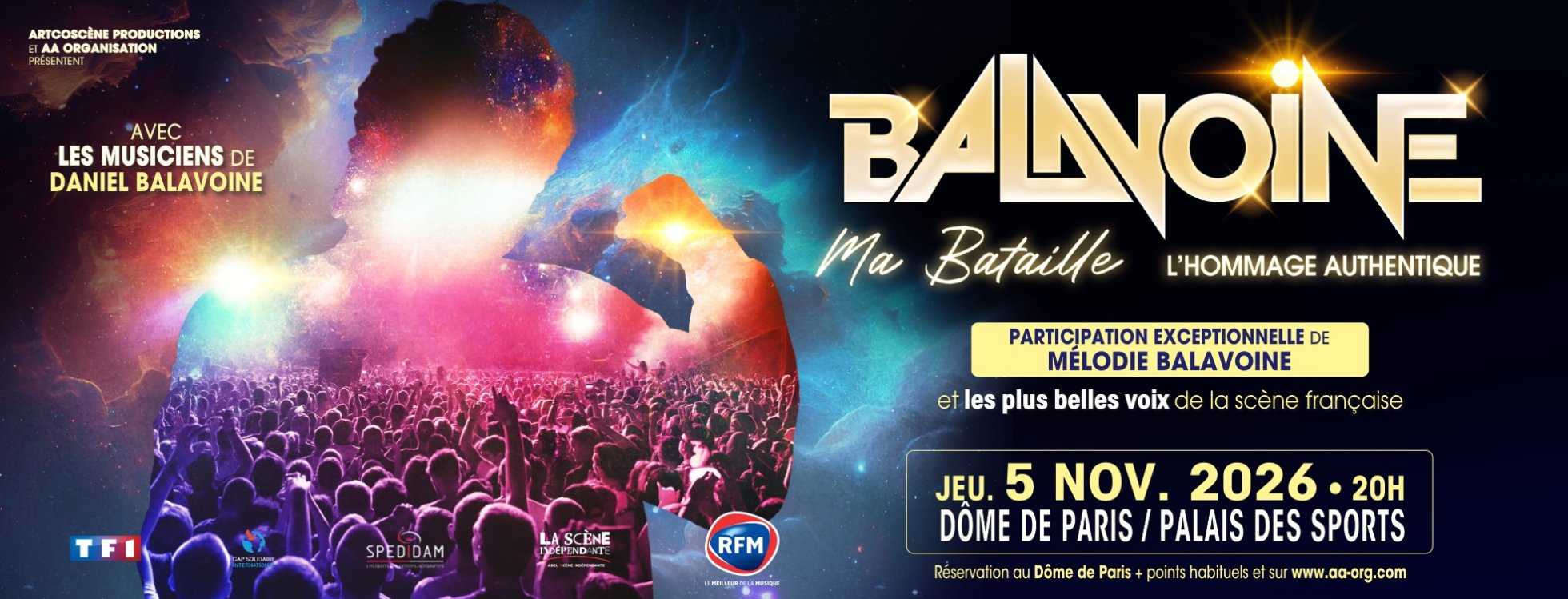 dome de paris : BALAVOINE MA BATAILLE