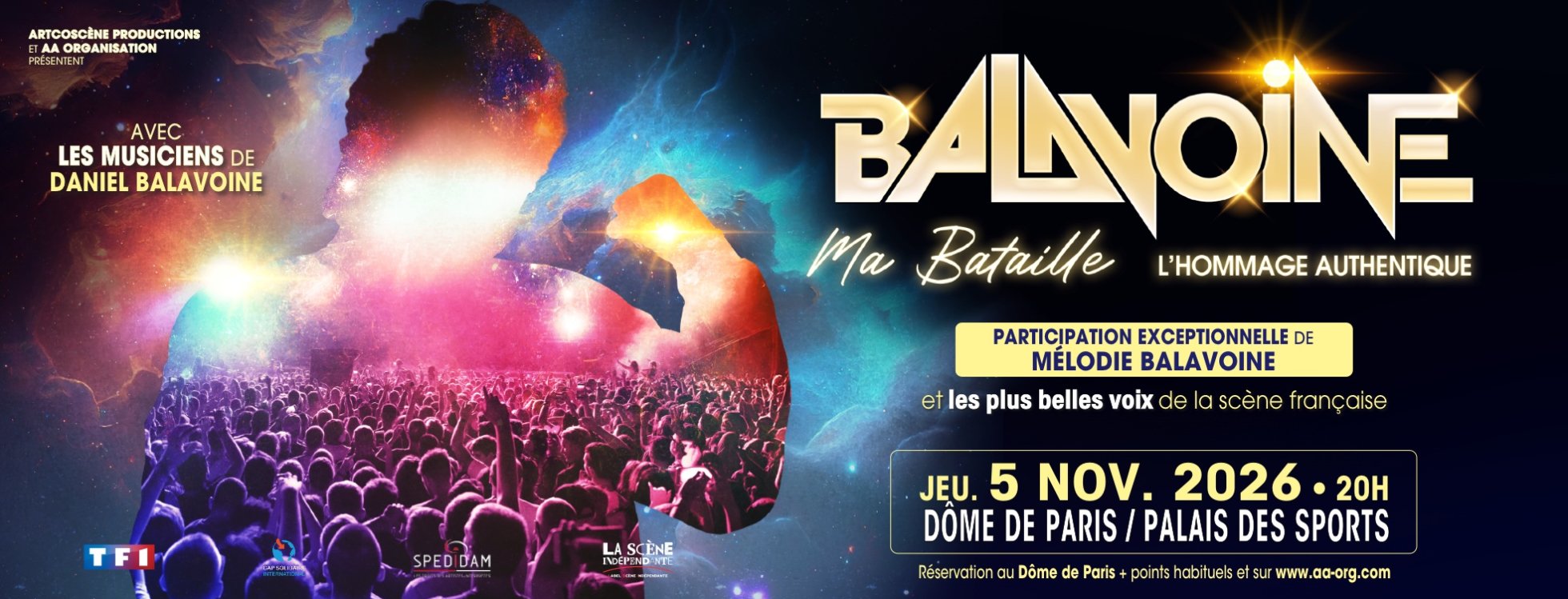 dome de paris : BALAVOINE MA BATAILLE