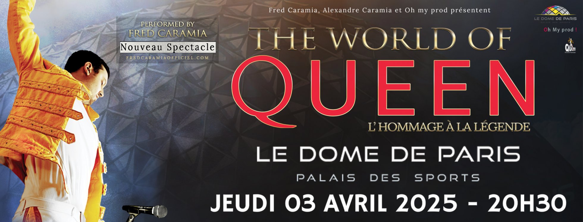dome de paris : THE WORLD OF QUEEN