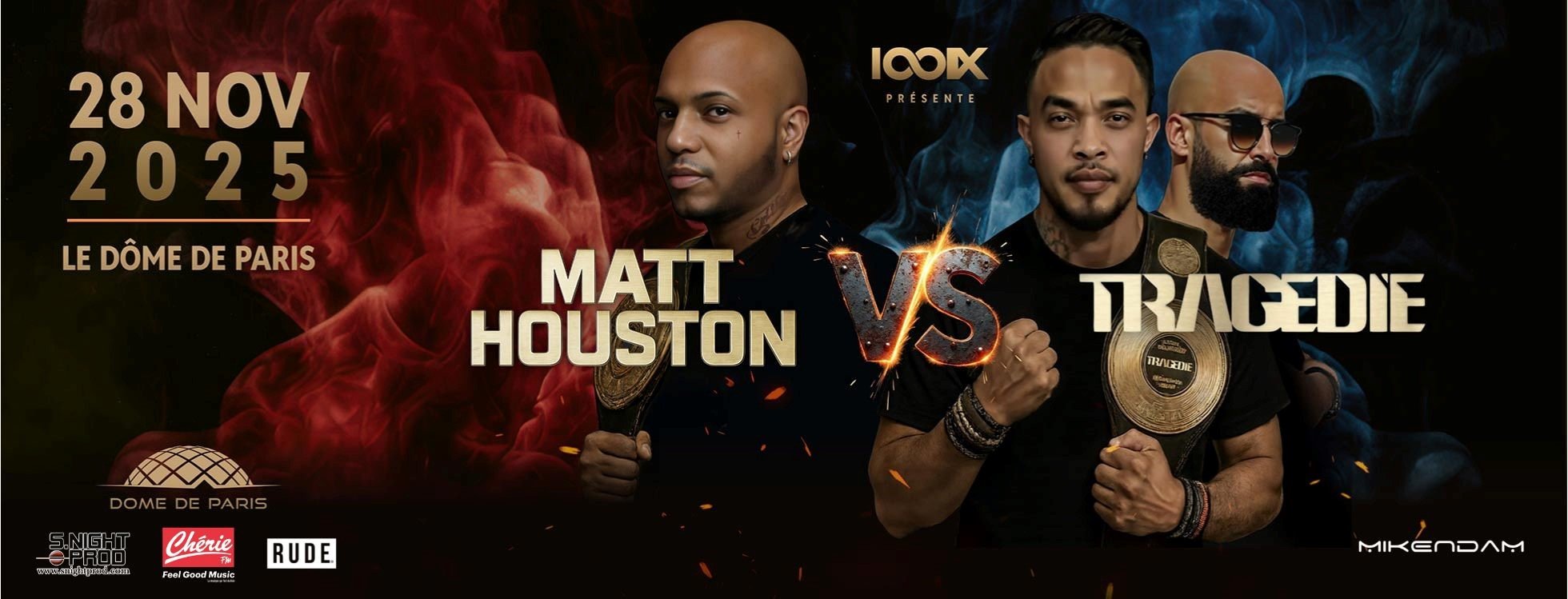 dome de paris : MATT HOUSTON VS TRAGEDIE