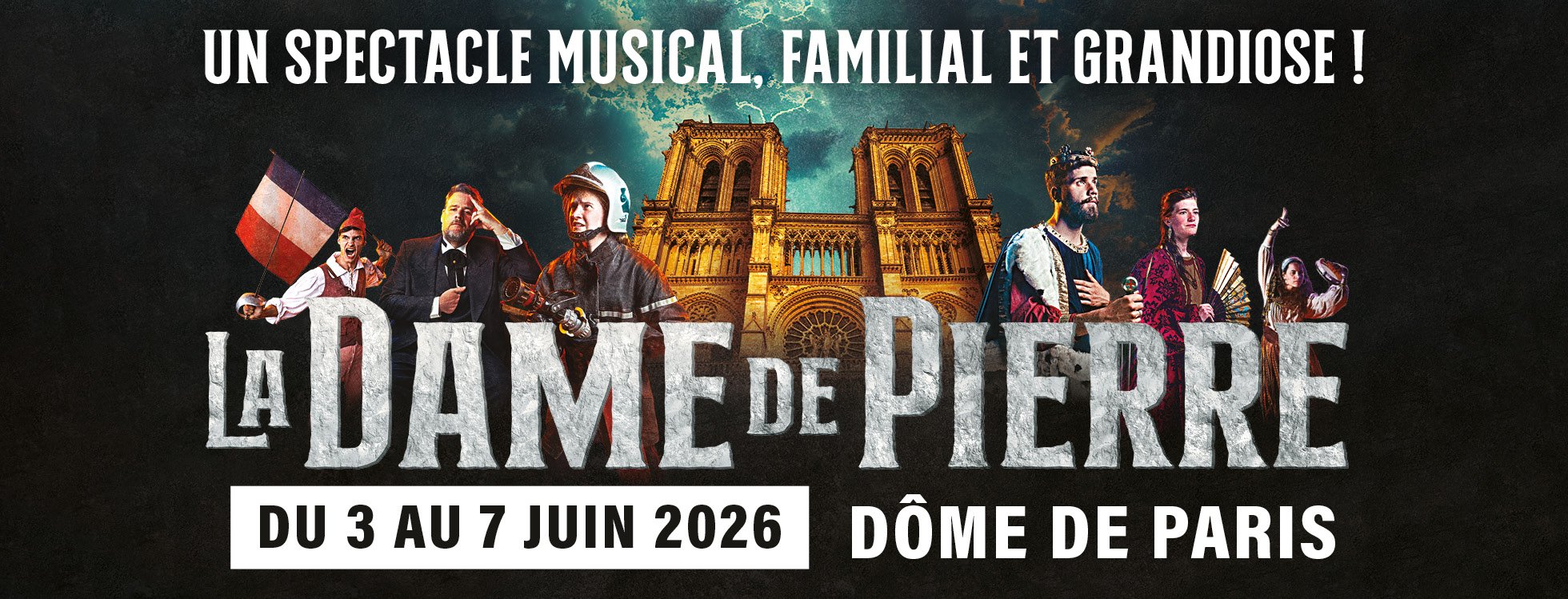 dome de paris : LA DAME DE PIERRE