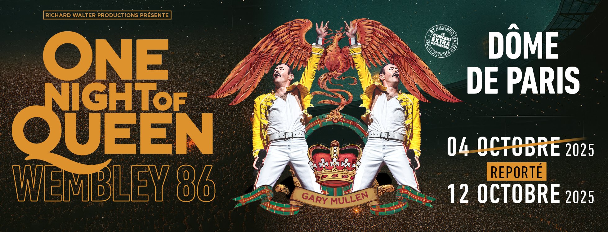 dome de paris : ONE NIGHT OF QUEEN
