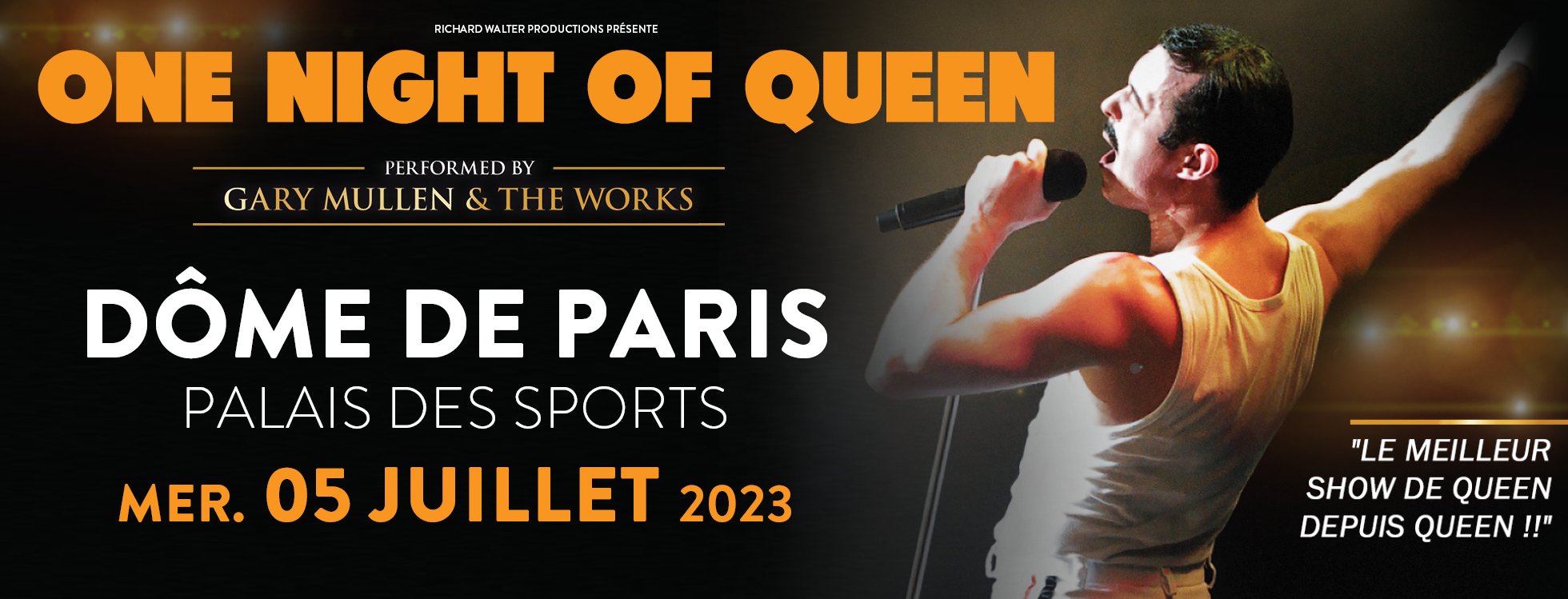 dome de paris : ONE NIGHT OF QUEEN