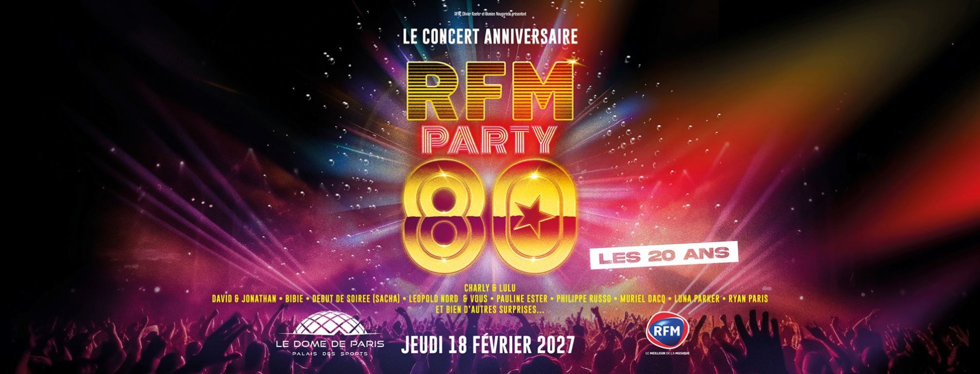 dome de paris : RFM PARTY 80