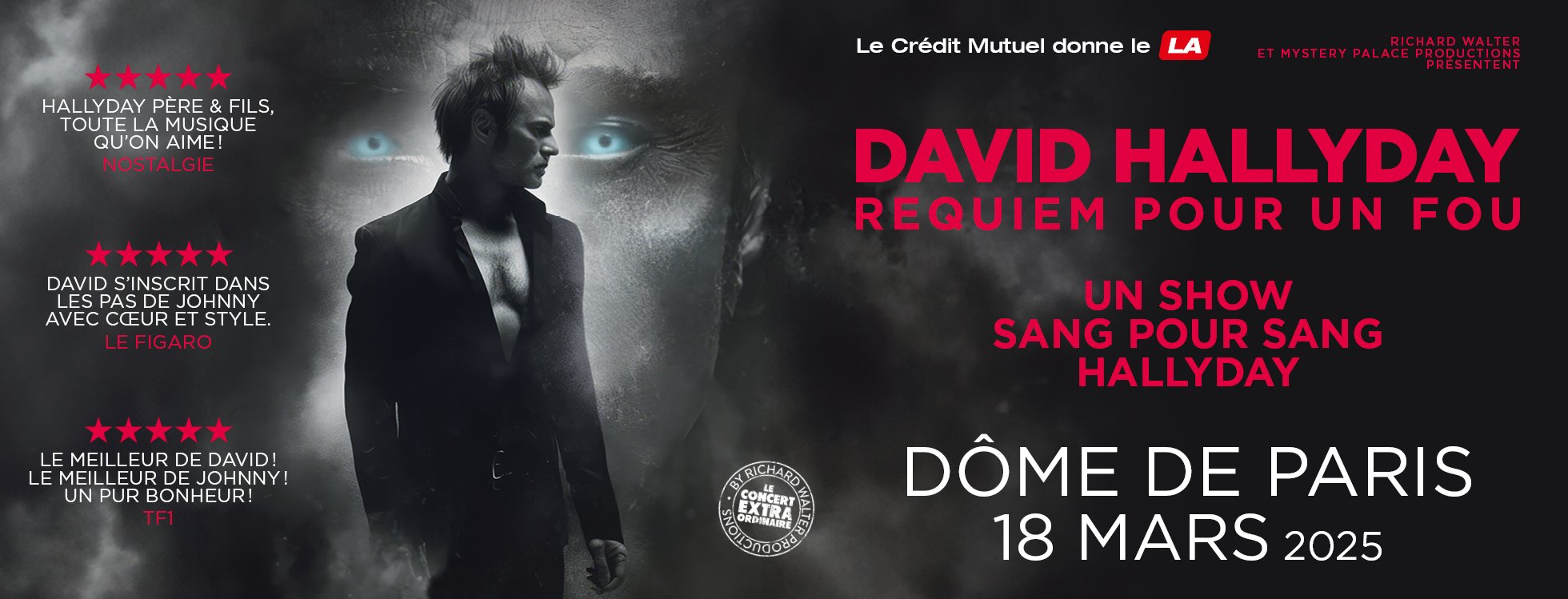 David Hallyday, Requiem pour un fou, Dôme de Paris
