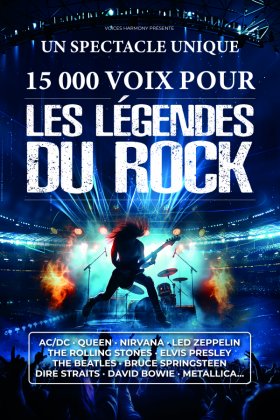 15 000 VOIX POUR LES LEGENDES DU ROCK