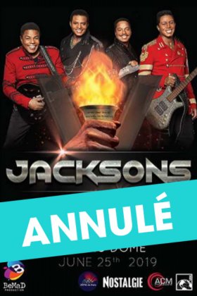 JACKSONS - Concert Annulé